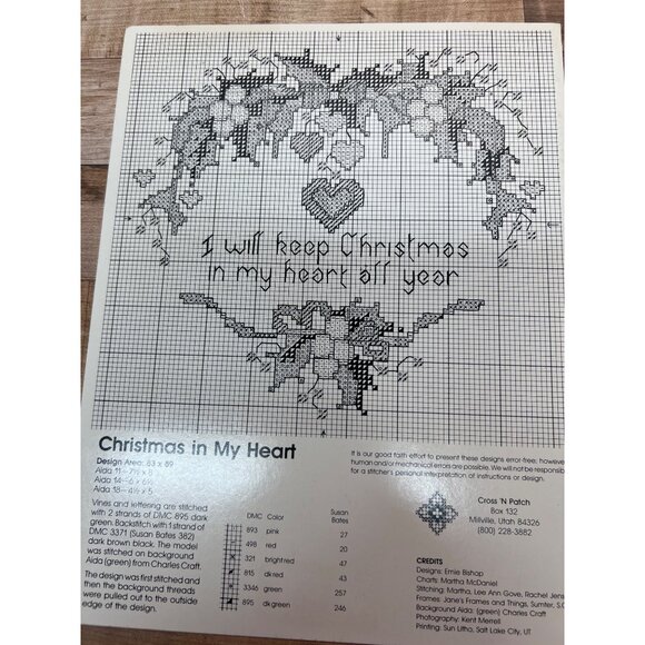 Christmas Glow Cross Stitch Pattern Set - Picture 3 of 3